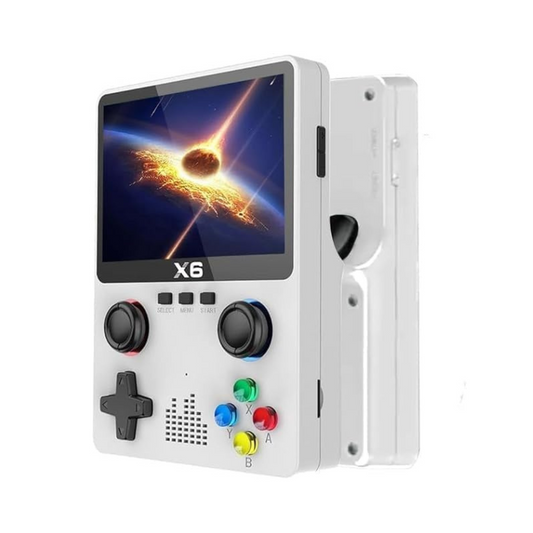Consola Portátil Retro X6, 10.000 juegos, Alta Definición, Recargable.